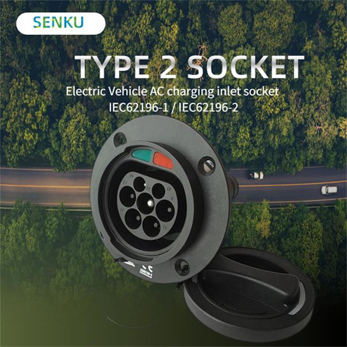 Electric Car Charging Type 2 Socket Electric Car Charging Type 2 Socket